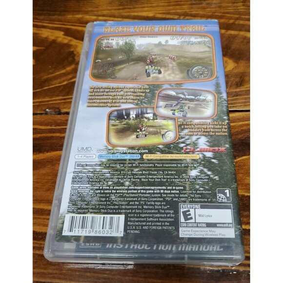 ATV Offroad Fury Blazin Trails Sony PSP Complete in Box - Picture 2 of 4